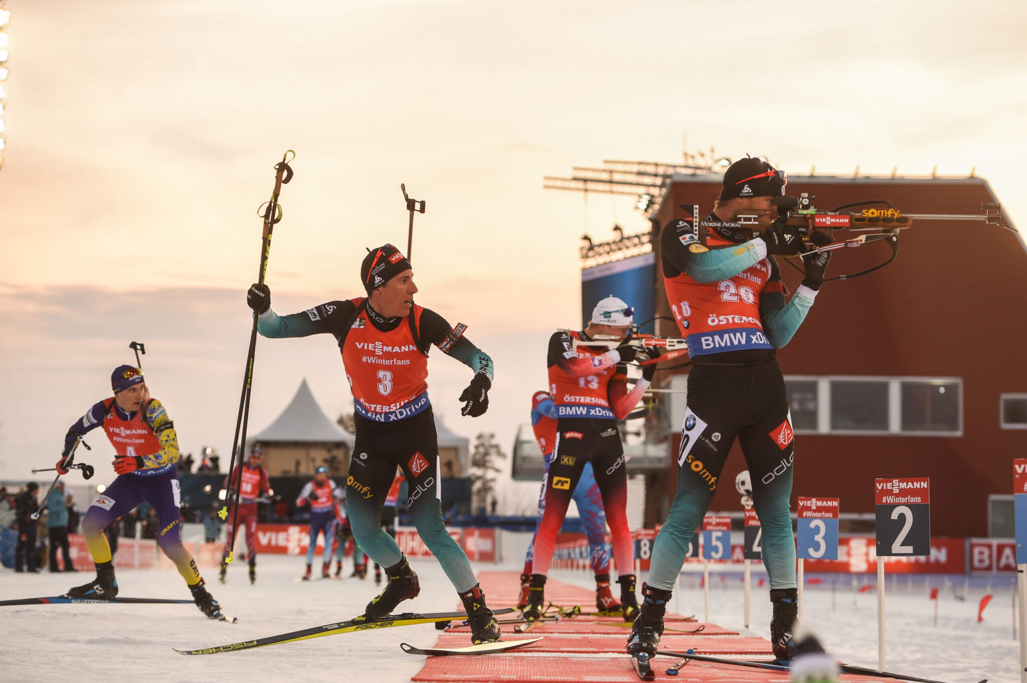 IBU world championships biathlon, pursuit men, Oestersund (SWE) Biathlon, coupe du monde, ski de fond, carabine, cible, Martin Fourcade, Quentin Fillon-Maillet, Simon Desthieux, Antonin Guigonnat, magazine, nouveau, presse