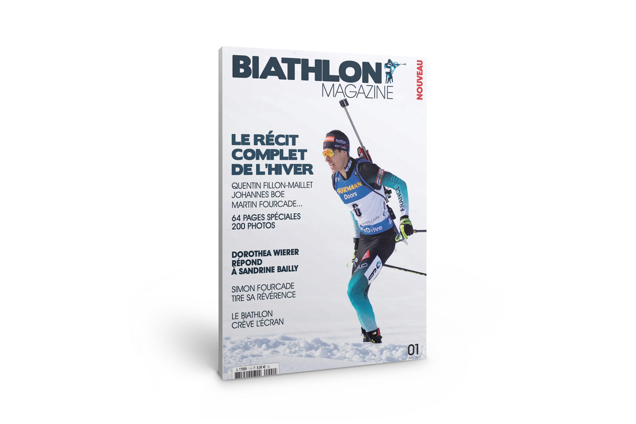 Biathlon, coupe du monde, ski de fond, carabine, cible, Martin Fourcade, Quentin Fillon-Maillet, Simon Desthieux, Antonin Guigonnat, magazine, nouveau, presse