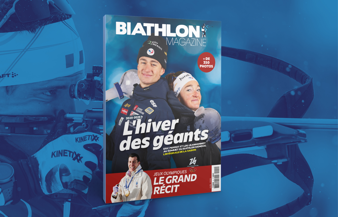 Biathlon, coupe du monde, ski de fond, carabine, cible, Martin Fourcade, Quentin Fillon-Maillet, Simon Desthieux, Antonin Guigonnat, magazine, nouveau, presse
