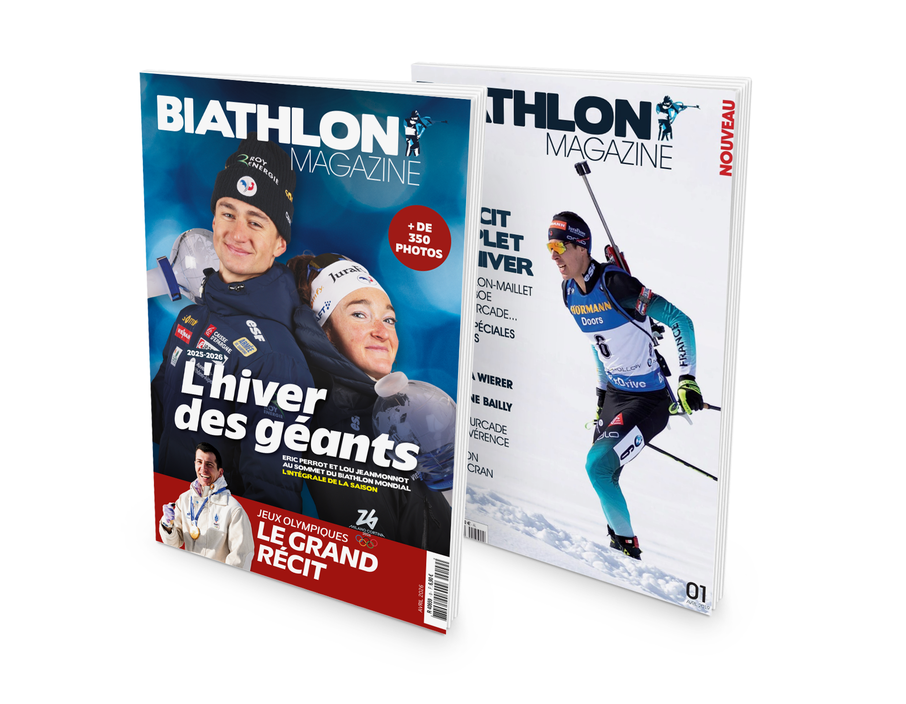 Biathlon, coupe du monde, ski de fond, carabine, cible, Martin Fourcade, Quentin Fillon-Maillet, Simon Desthieux, Antonin Guigonnat, magazine, nouveau, presse