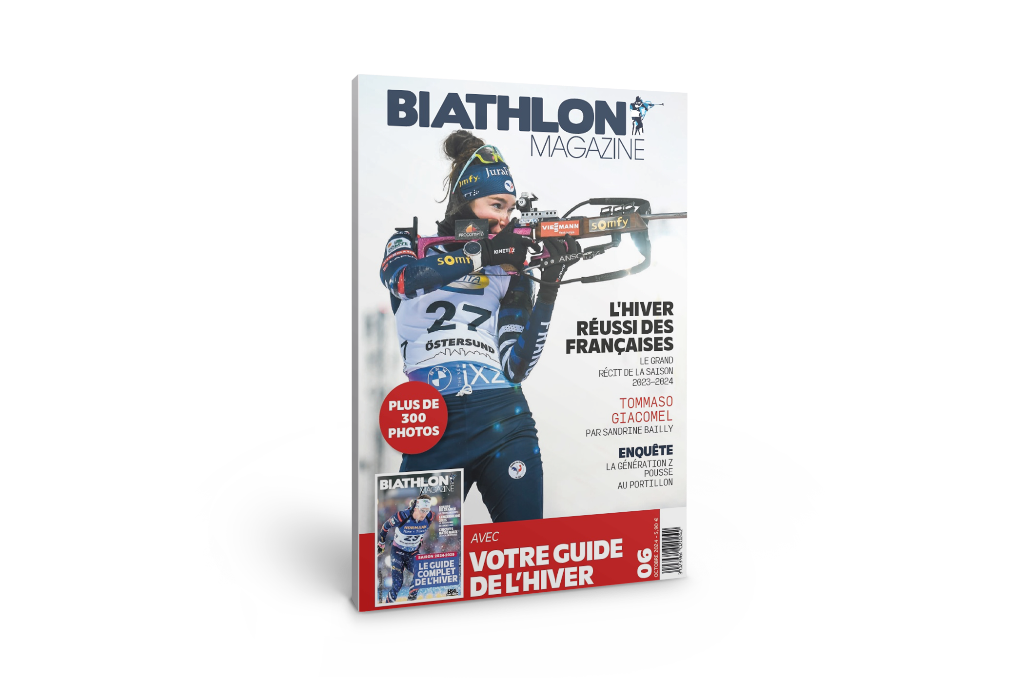 Biathlon, coupe du monde, ski de fond, carabine, cible, Martin Fourcade, Quentin Fillon-Maillet, Simon Desthieux, Antonin Guigonnat, magazine, nouveau, presse